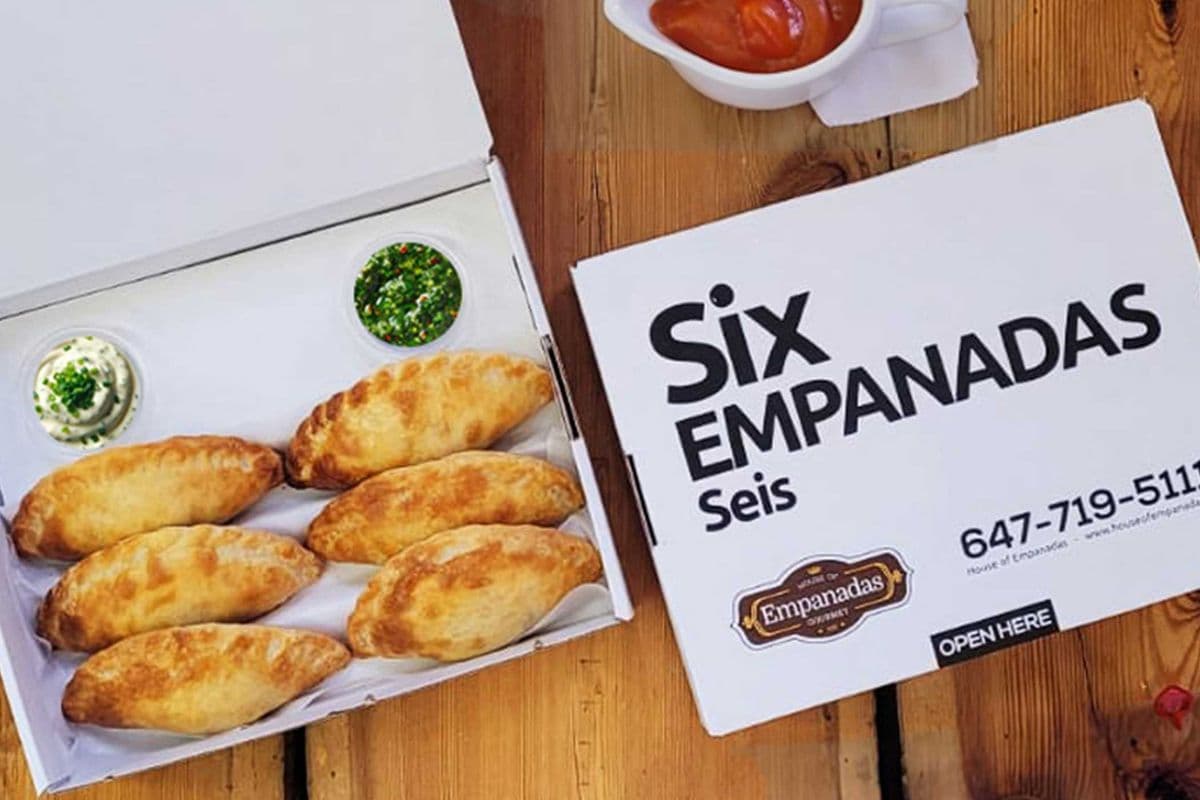 Box of 6 Mix & Match Empanadas