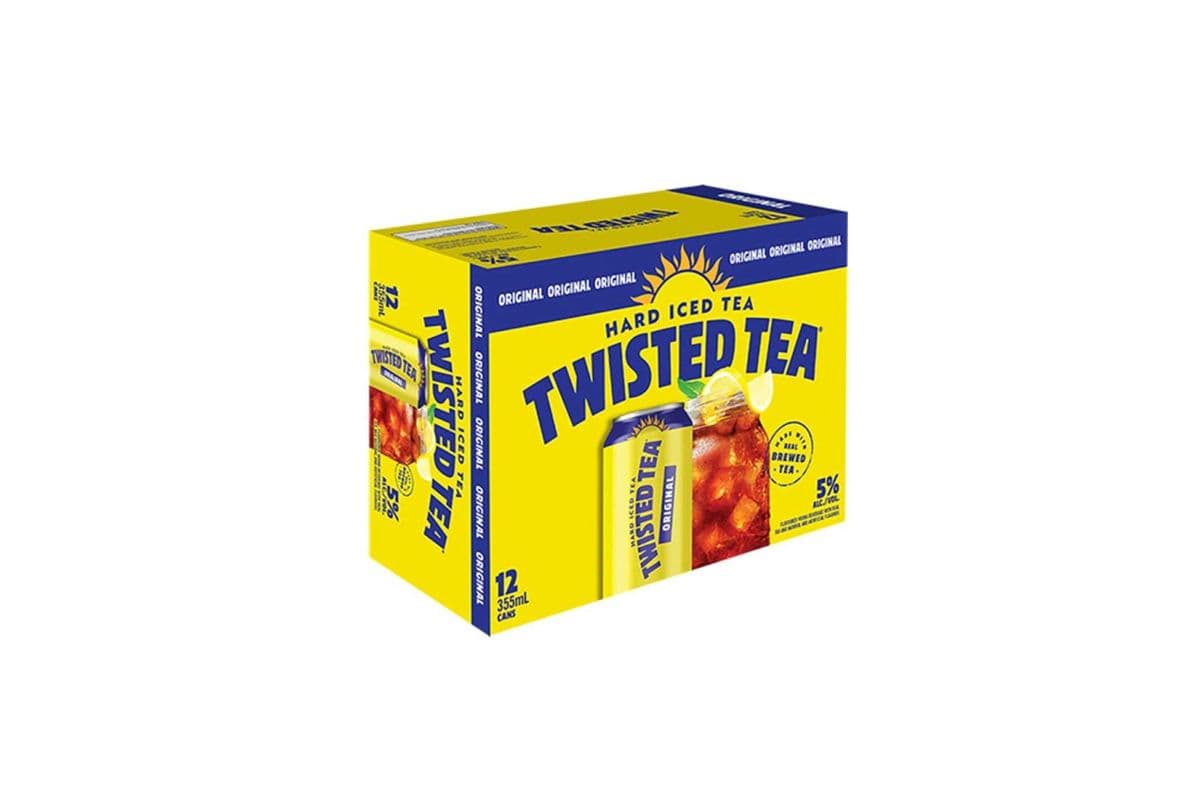 Twisted Tea - Original Hard Iced Tea 12 Pack Cans (12 x 355ml Cans)
