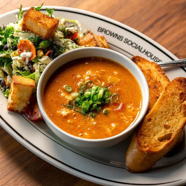 SOUP, SALAD & GARLIC TOAST