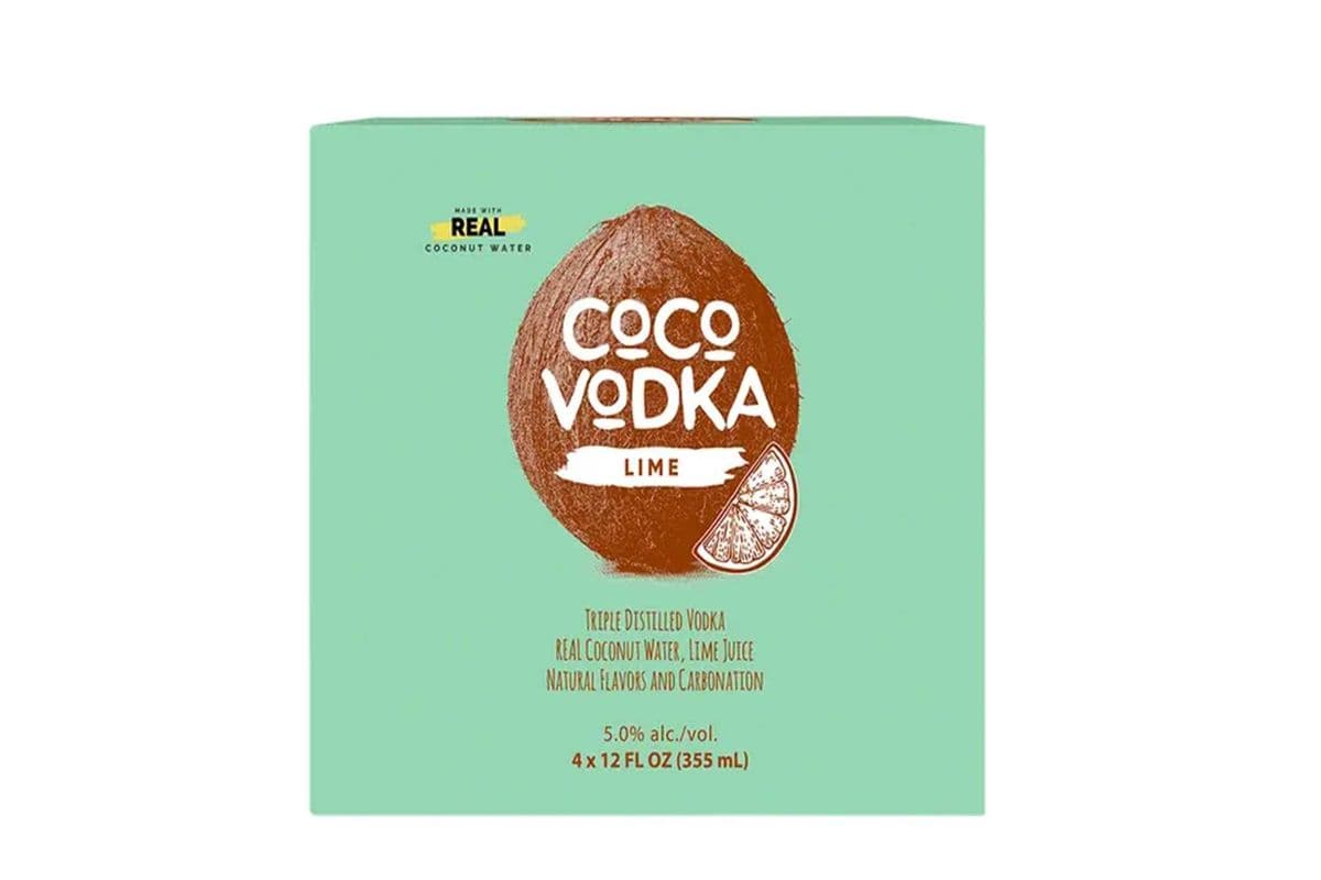 COCO VODKA LIME 4 CANS (NEW ITEM) (4 x 355 ML)