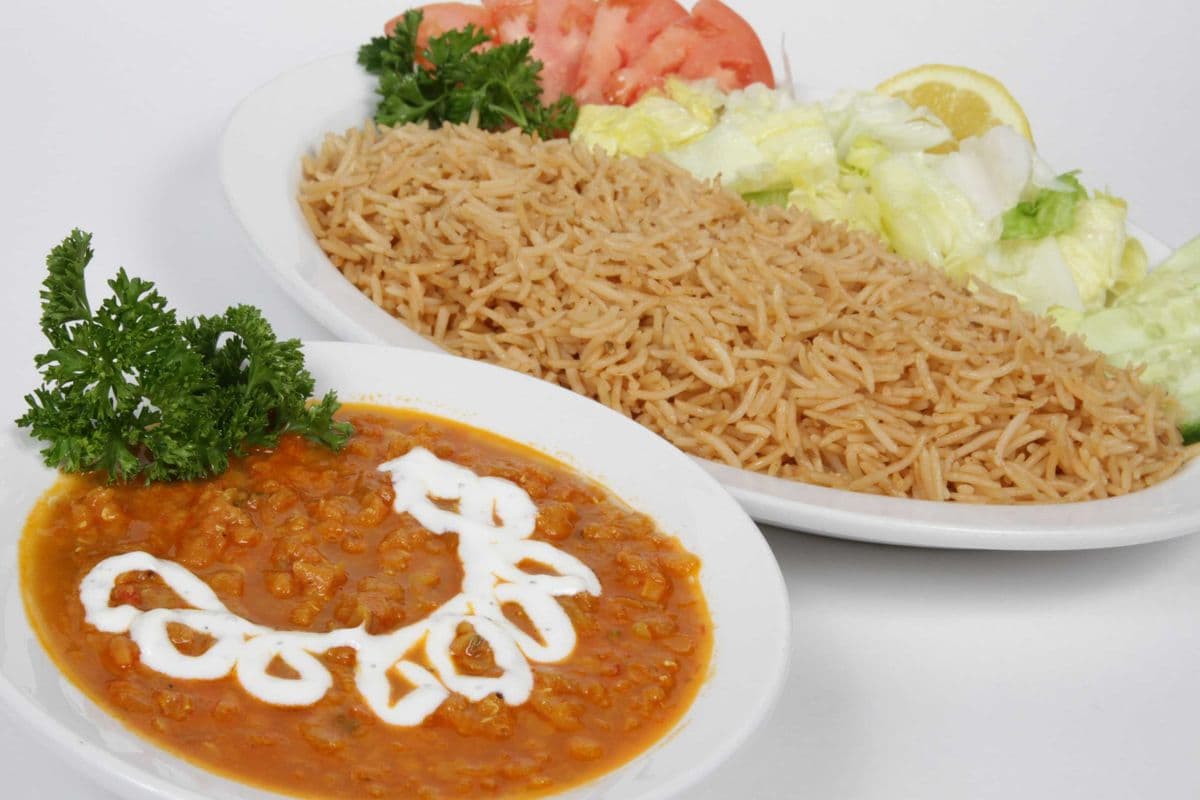 #14. Daal with Rice Platter