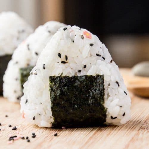 Onigiri - Miso Eggplant (Vegan)