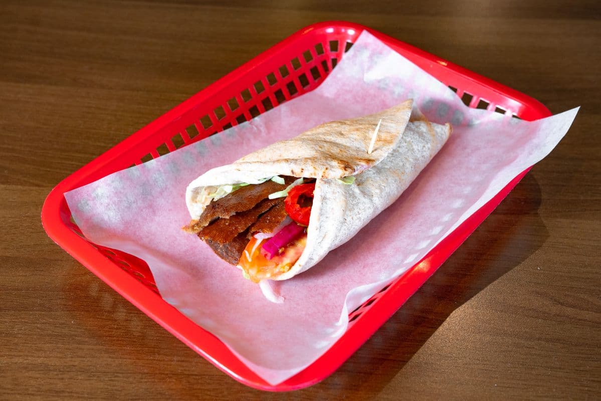 Beef Donair Wrap