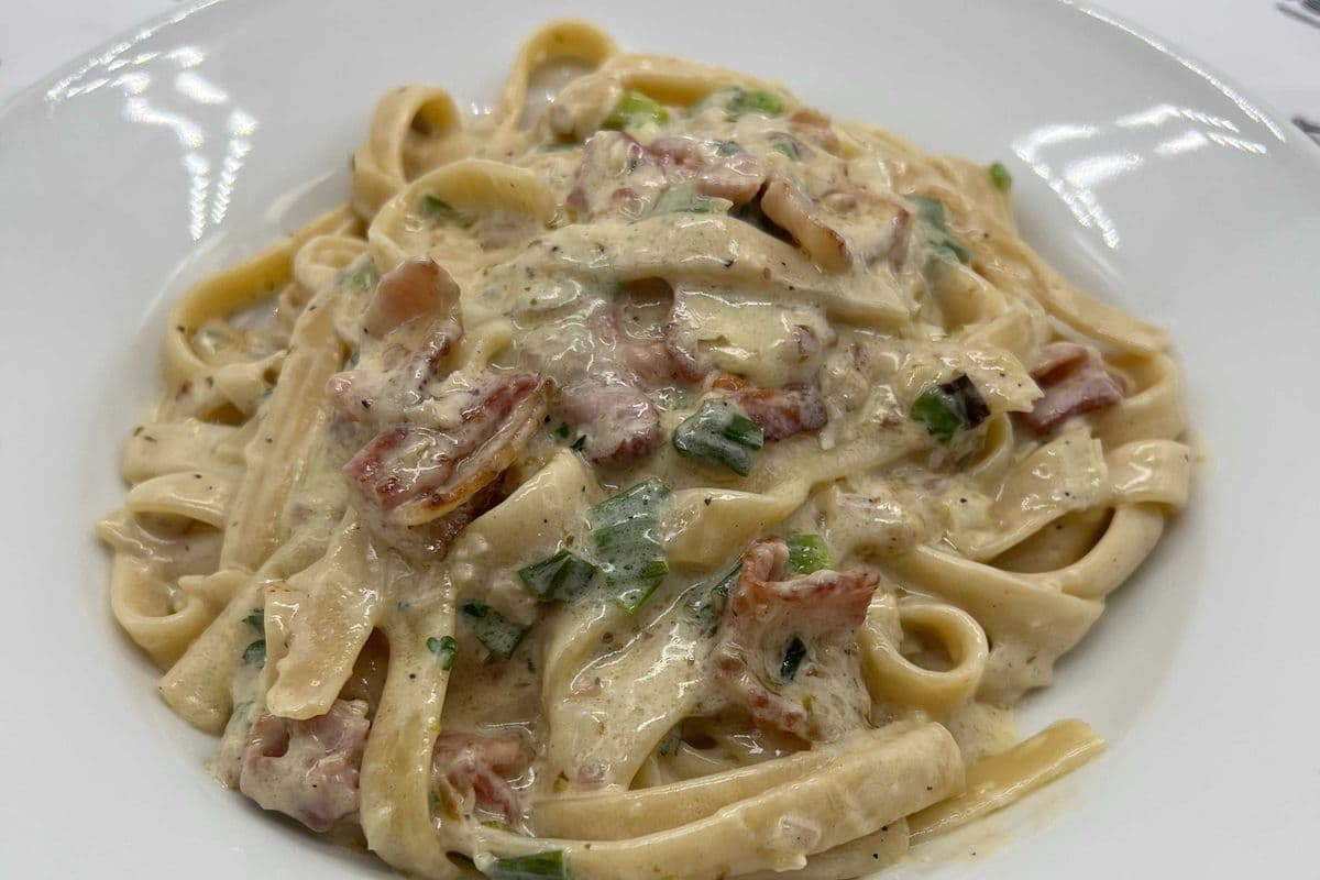 Fettuccine Carbonara