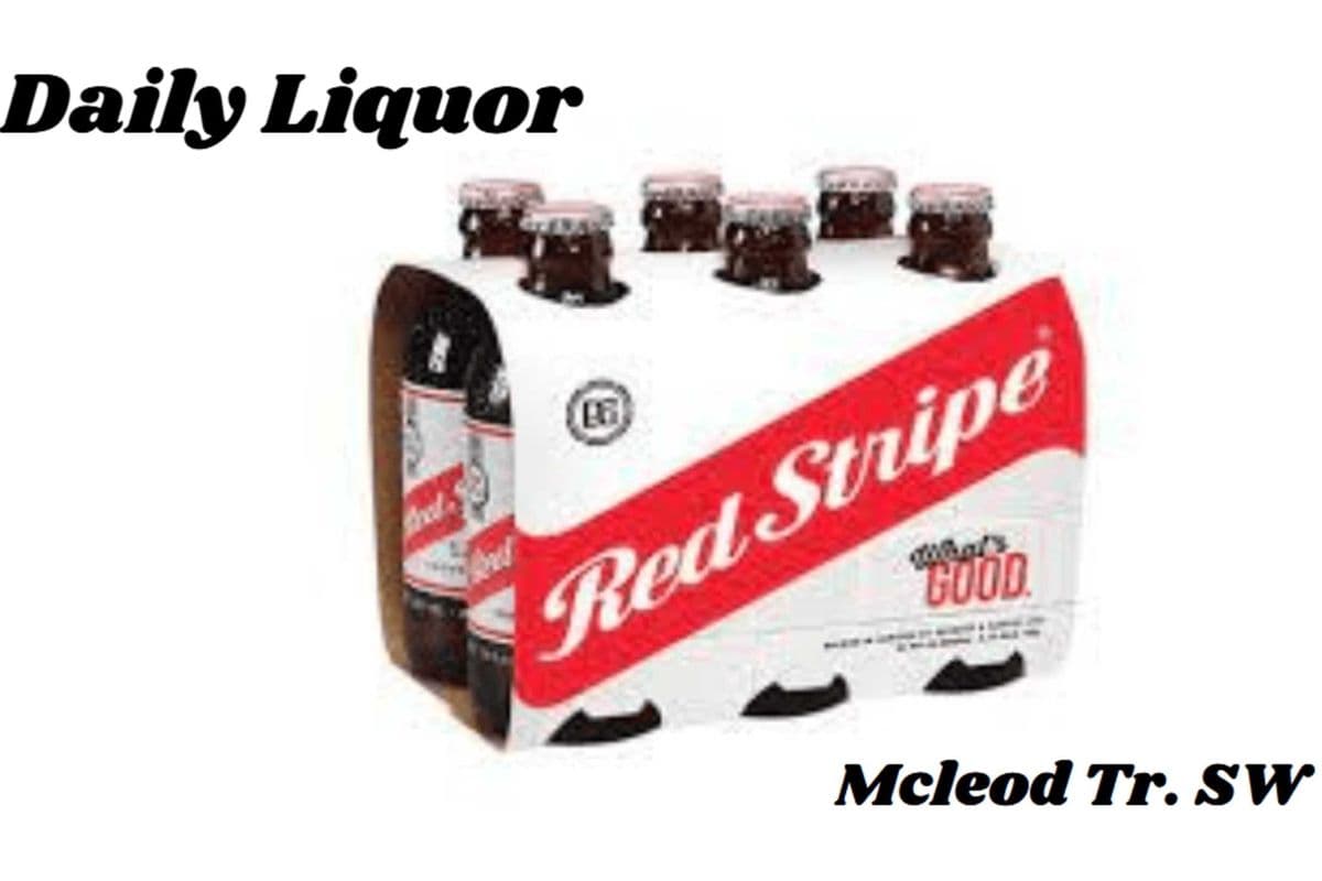 RED STRIPE BLONDE BEER 6PKB (1 x 6*330ML)