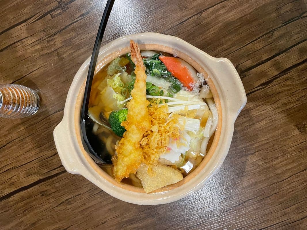 Seafood Nabe Udon
