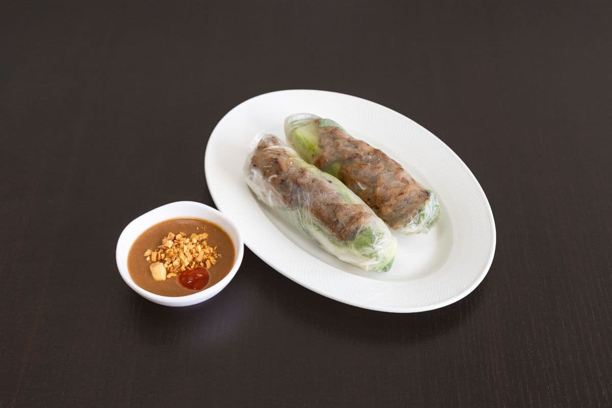105. BBQ Beef Fresh Rolls