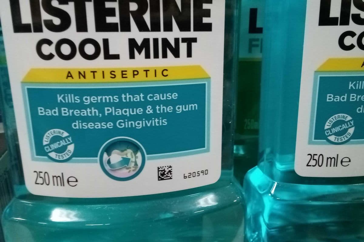Listerine cool mint mouthwash 250 ml