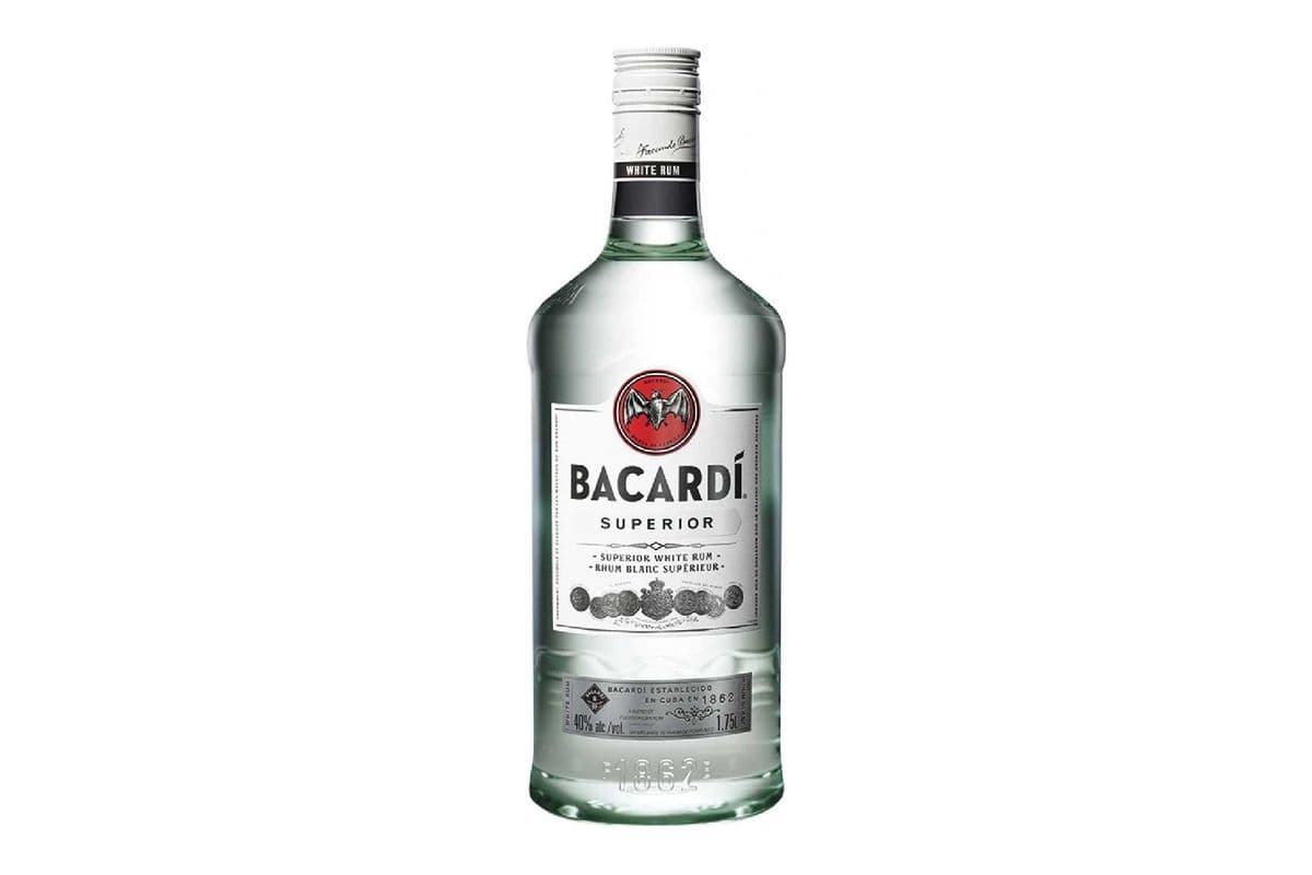 Bacardi Superior White Rum-1.75L (1 x 1.75L)