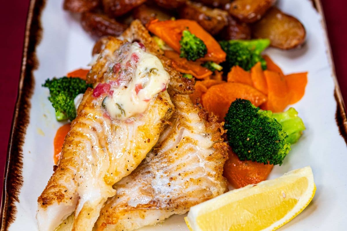 Pan-Fried Haddock