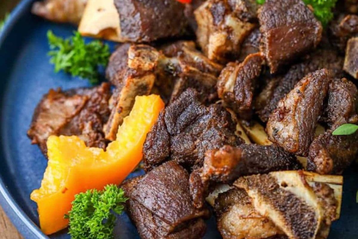 Cabrit - Chèvre marinée / Marinated Goat