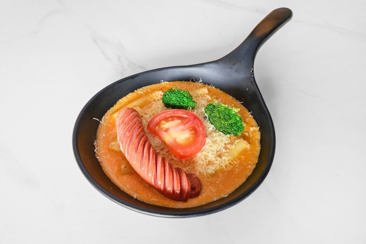 Tteok-Bokki de la Sauce Rosé / Rose Sauce Tteok-Bokki