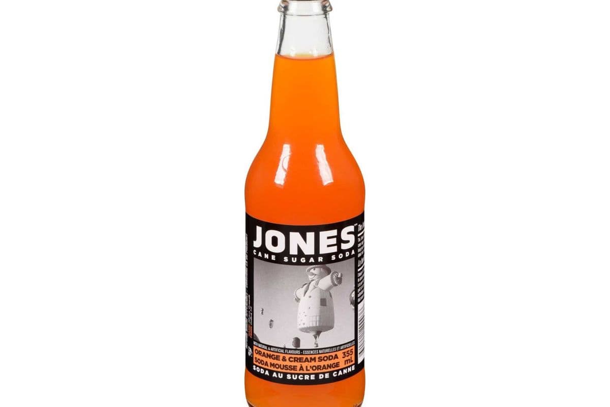 Jones Cane Sugar Soda - Orange and Cream (355 ml)