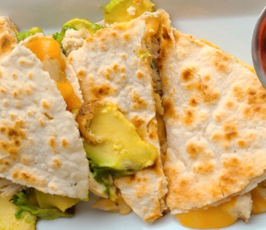 Roasted Chicken Quesadilla