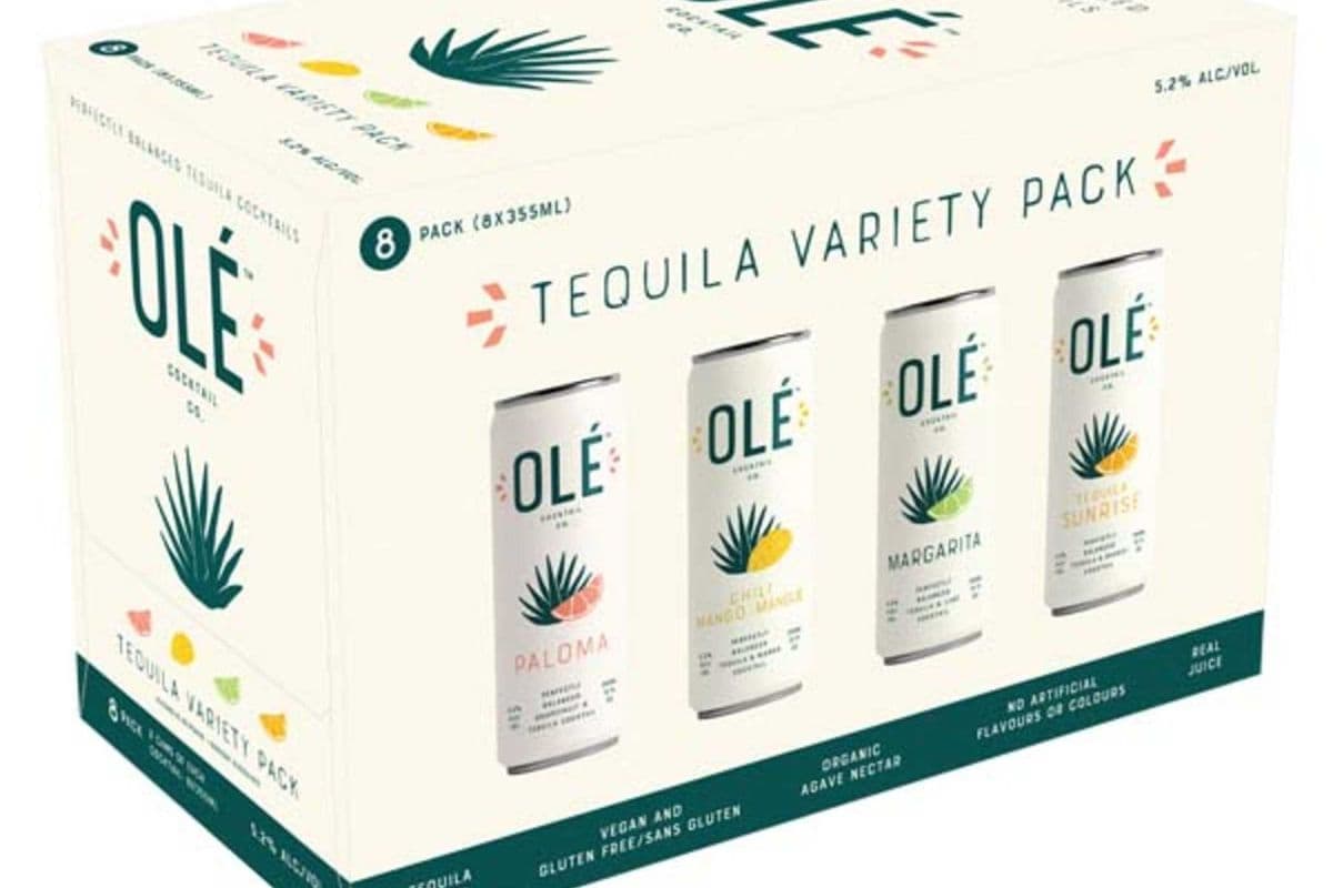 Ole Tequila Variety 8pc (1 x 8x355ml)