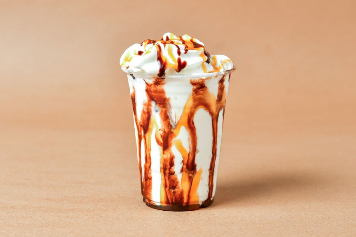 Chocolate Caramel Milkshake