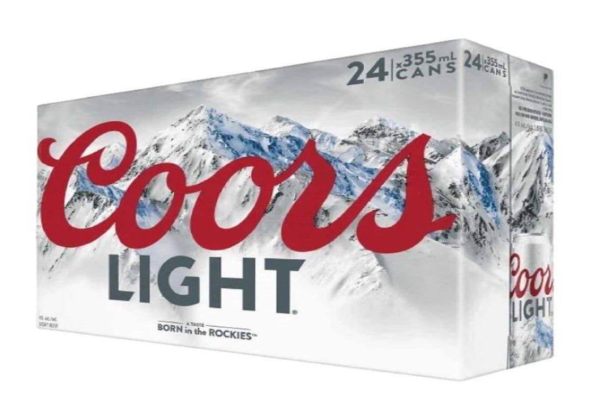 COORS LIGHT (24 x 355 ML)