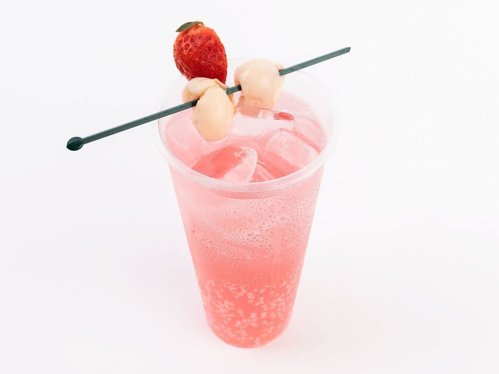 NEW! Strawberry Lychee Soda
