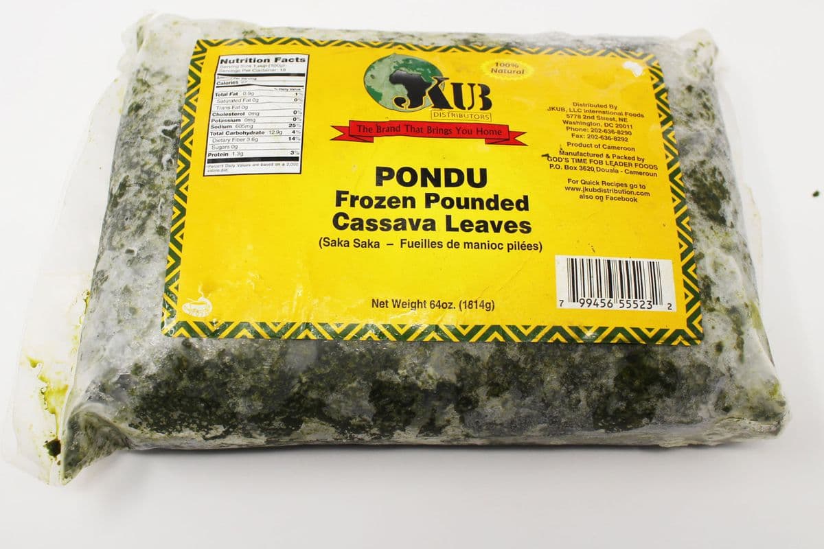 Cassava Leave Bondu