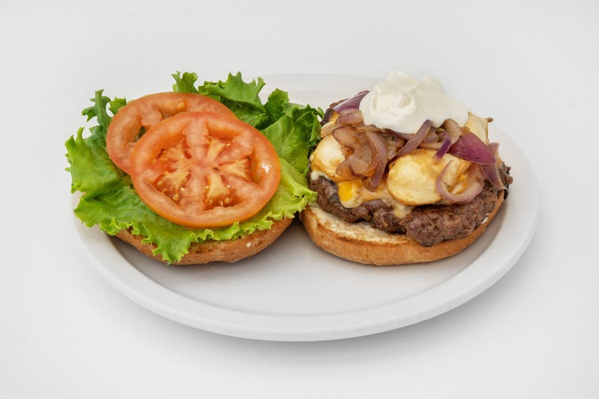 #2. Perogy Burger