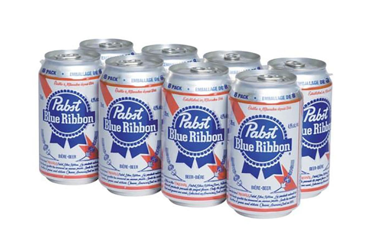 770748. Pabst Blue Ribbon (8 Cans) (8 x cans)