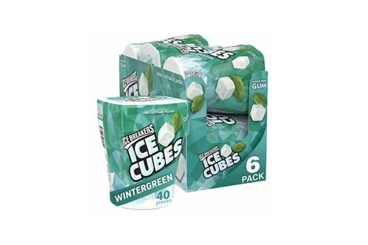 Ice Breakers Ice Cubes Wintergreen To Coolmint 40pc