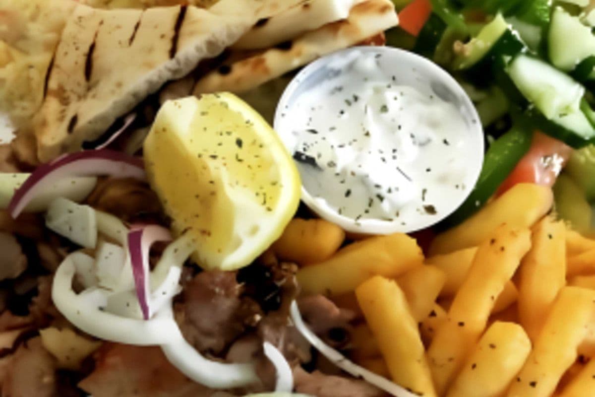 BEEF&LAMB GYRO LOOSE MEAT PLATE