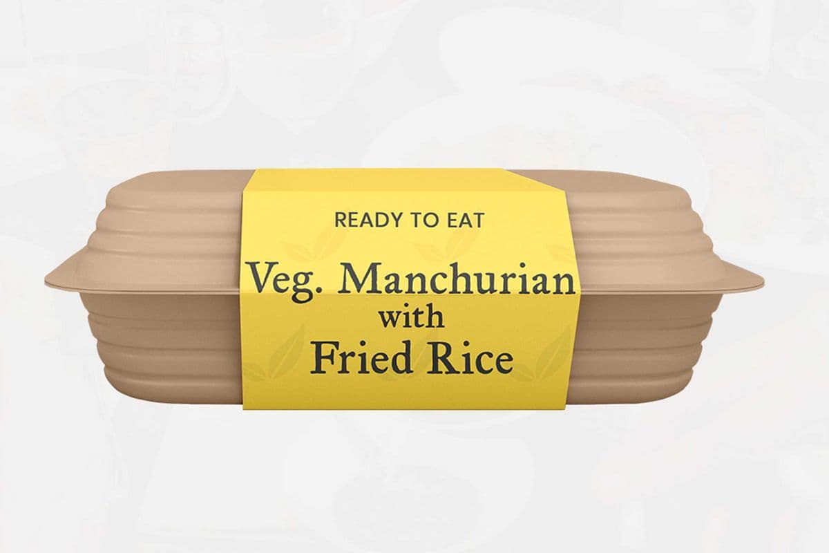 Veg. Manchurian with Fried Rice (Cold)