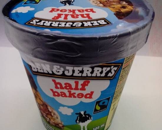 Ben Jerry Half Baked (473 ml) Ice-cream cup