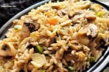 Mushroom Fried Rice 磨菰炒飯