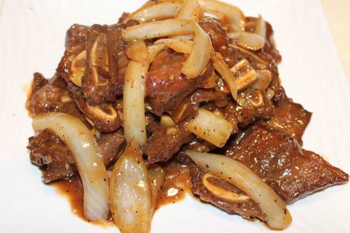 黑椒牛仔骨 Beef Short Rib With black pepper