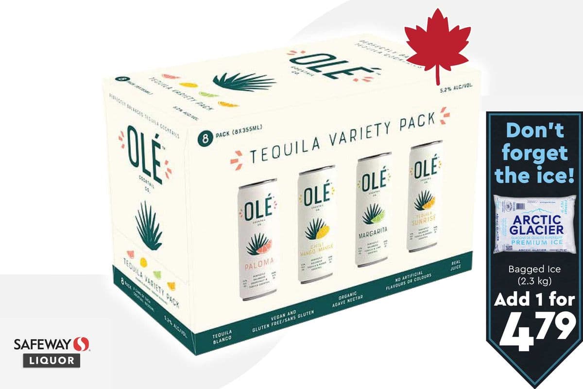 Ole Tequila Variety Pack (8 x 355 ml)