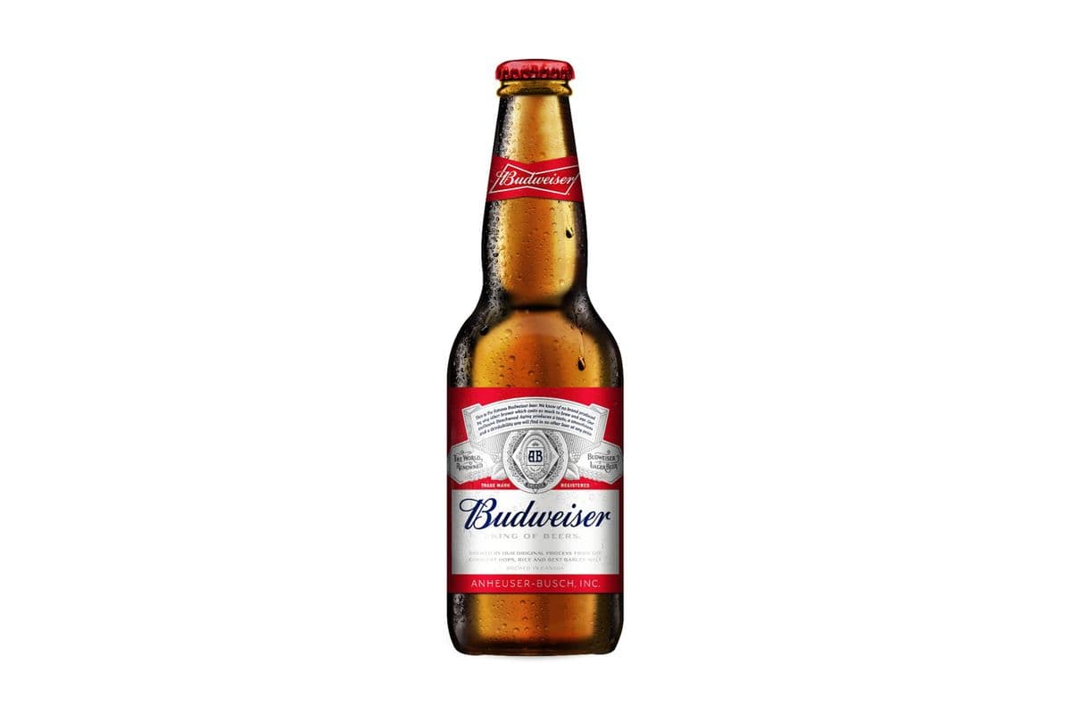 Budweiser Bottles (12 Pack) (1 x 341 ml)