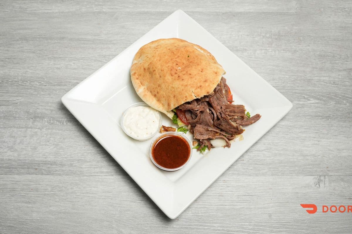 Beef Shawarma Sandwich