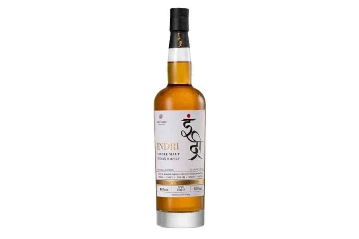Indri Single Malt Indian Whisky (1 x 750 ml)