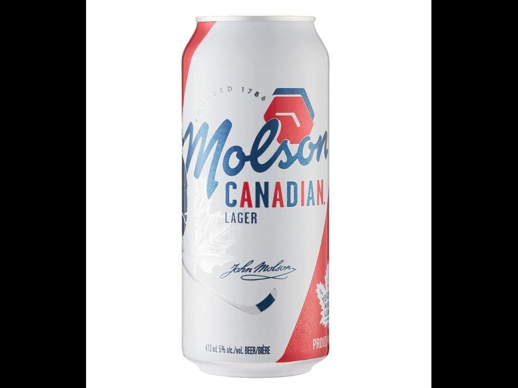 Molson Canadian (2 X 473ml Can), 5.00% ABV, Deposit $0.20 - Beer