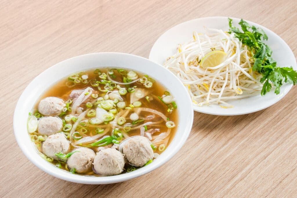 31. Beef and Beef Ball Noodle Soup