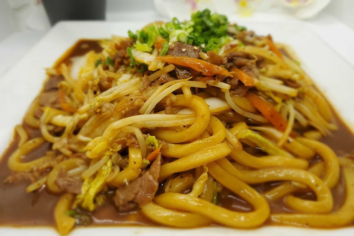 Chicken Teriyaki Fried Udon鸡炒乌东