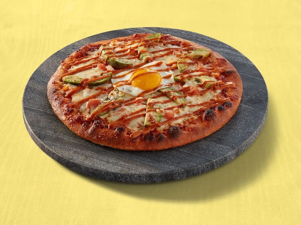 Avocado Sunrise Pizza