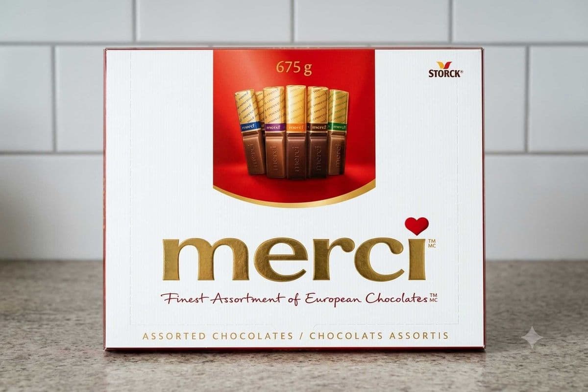 Merci chocolate box