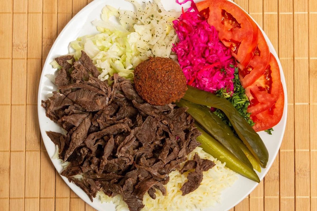 Beef Shawarma Platter