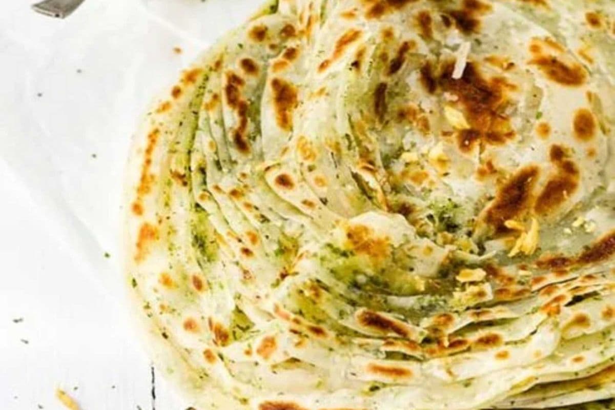 Pudina Lachha Paratha