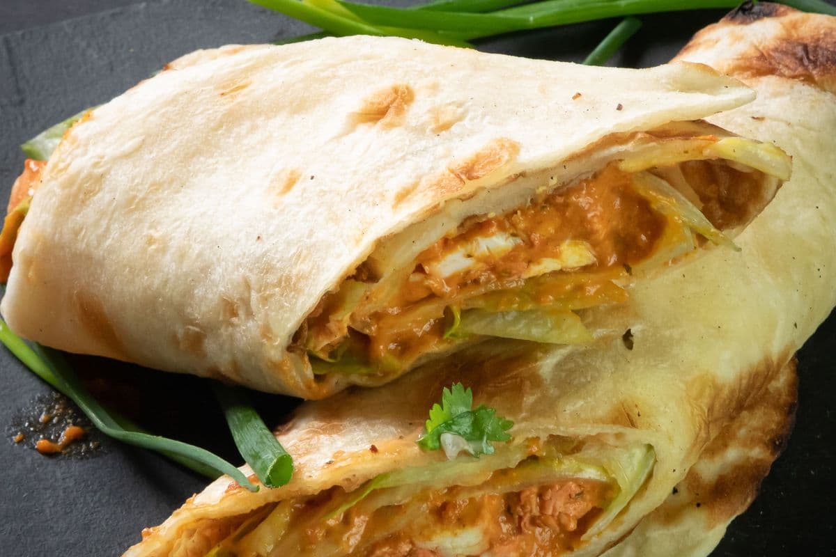 Butter Chicken Wrap