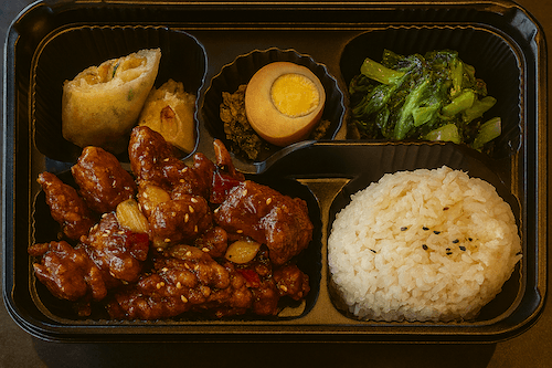 General Tso’s Chicken Bento🌶  / 左宗堂雞便當🌶