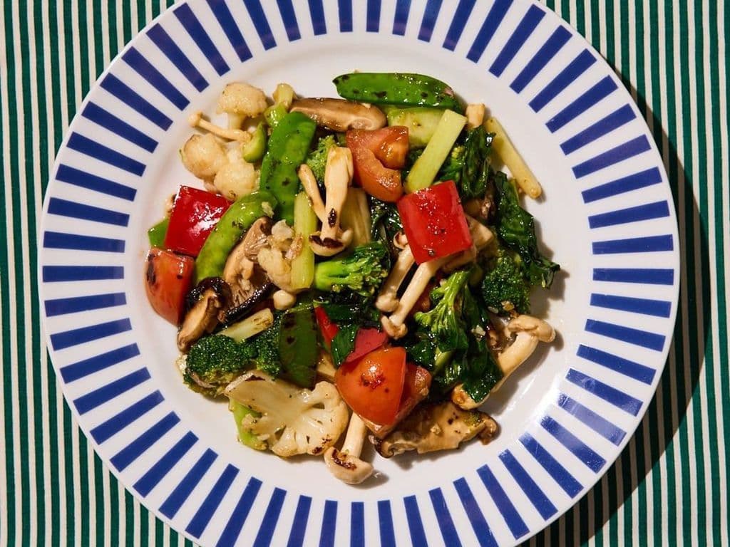Pad Pak Reum - Seasonal Vegetable Stir-Fry (Cannot be made Gluten Free)