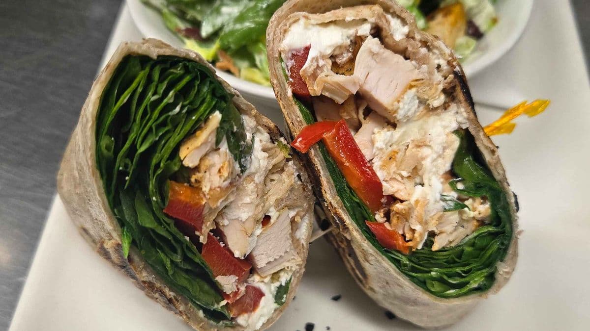 Chicken Goat Cheese Wrap