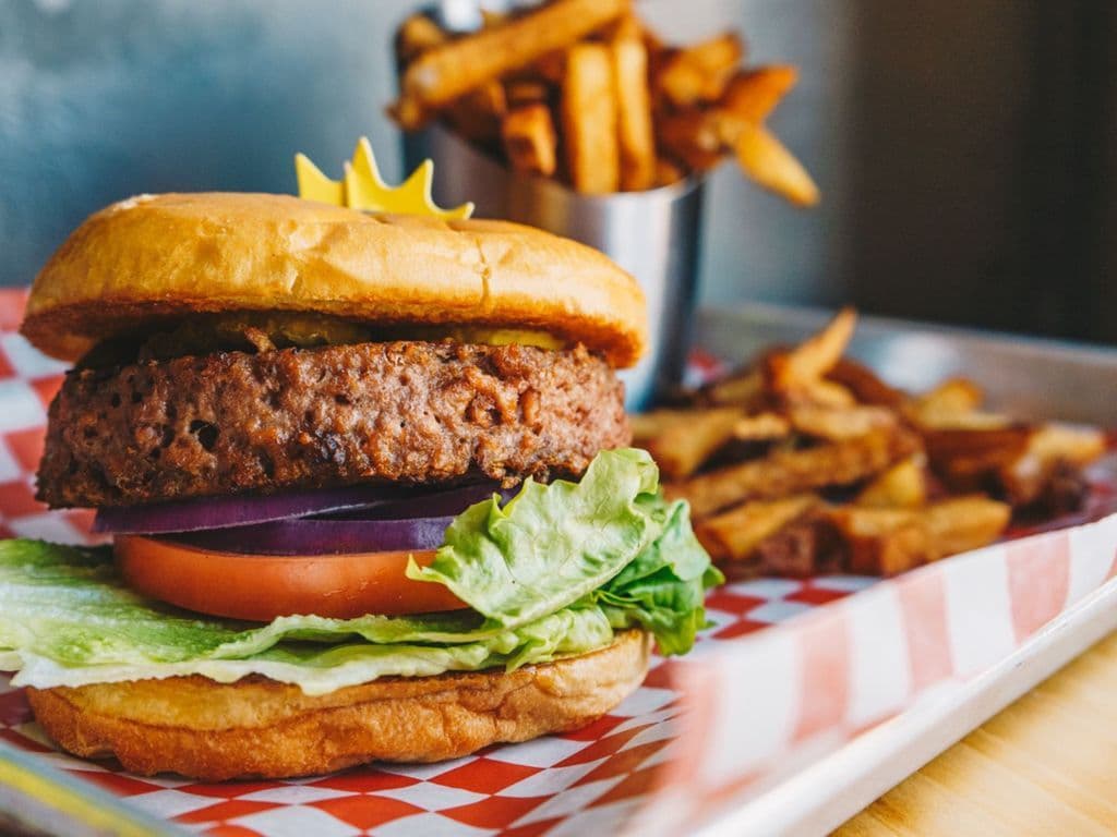 Livin' On The Veg Burger 
