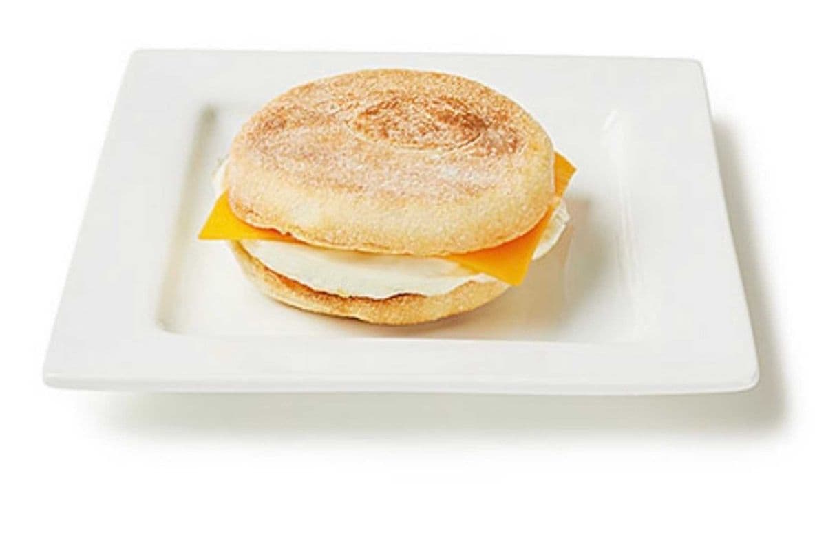 Egg and Cheese on English Muffin