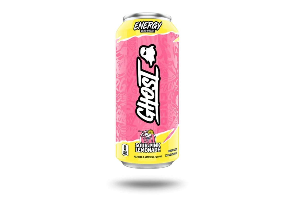 Ghost Zero Sugar Sour Pink Lemonade