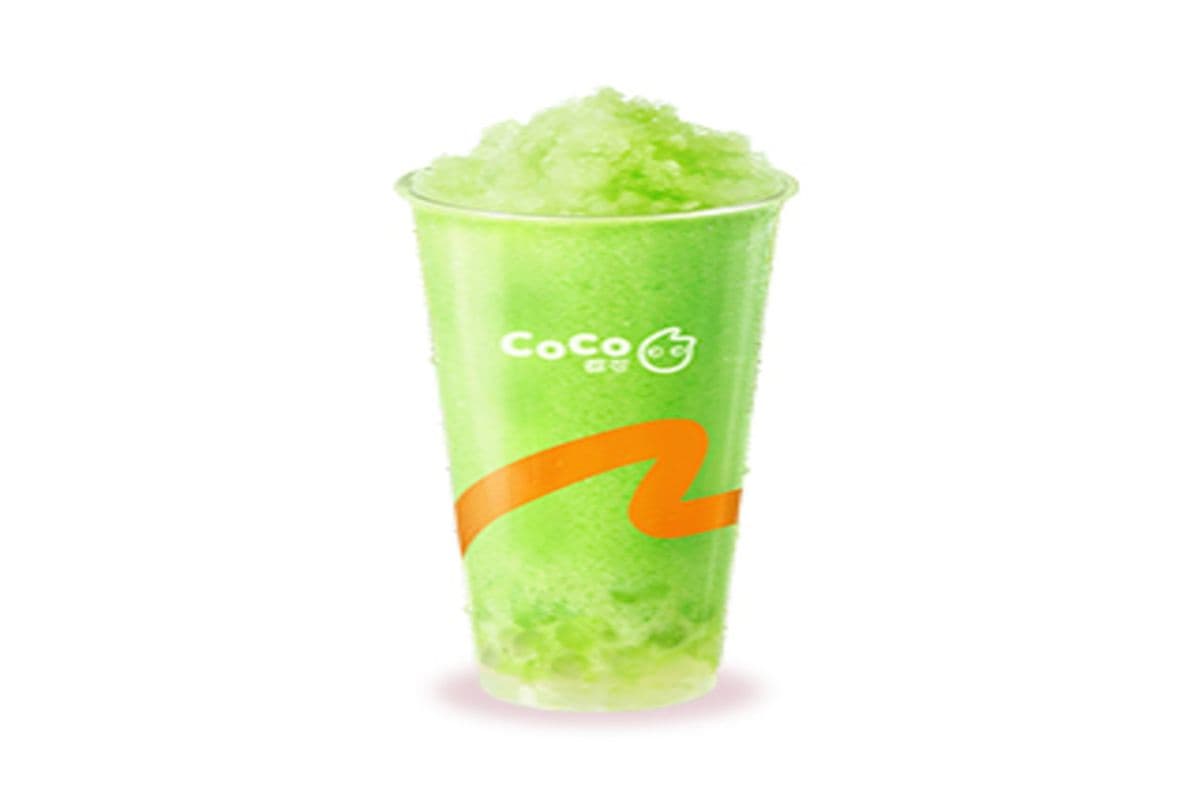 Honeydew Smoothies with Crystal Pearls